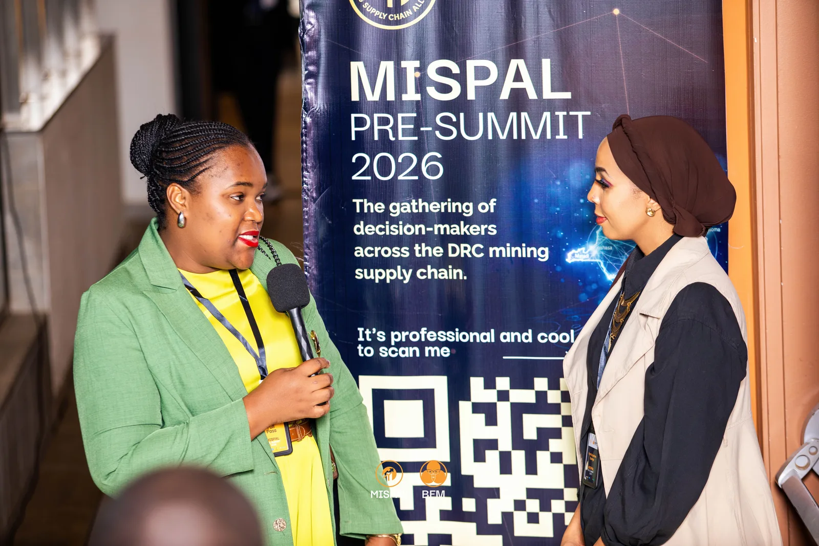 Audience and networking moment at the MISPAL Pre-Summit 2026