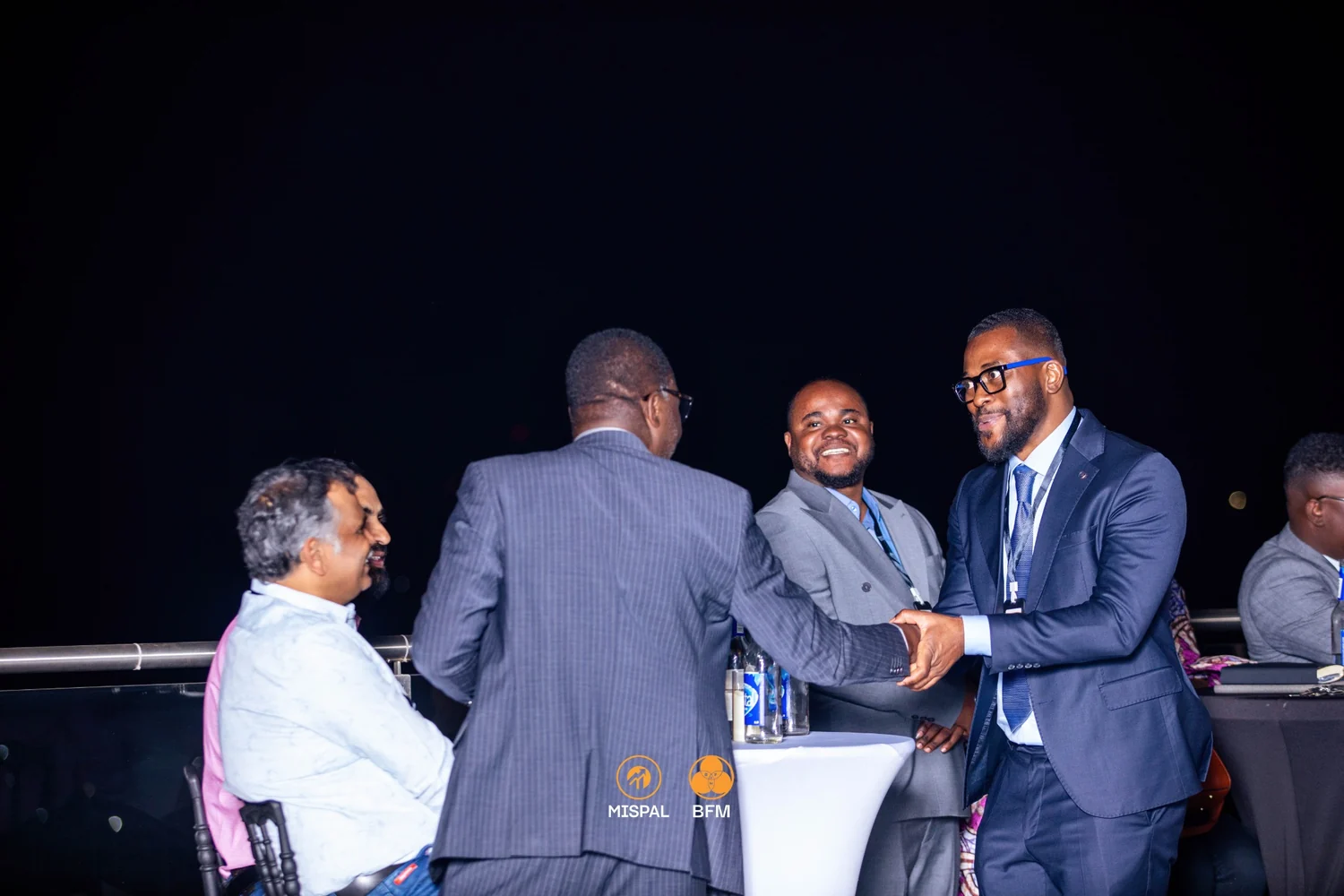 Networking handshake at the MISPAL Pre-Summit 2026