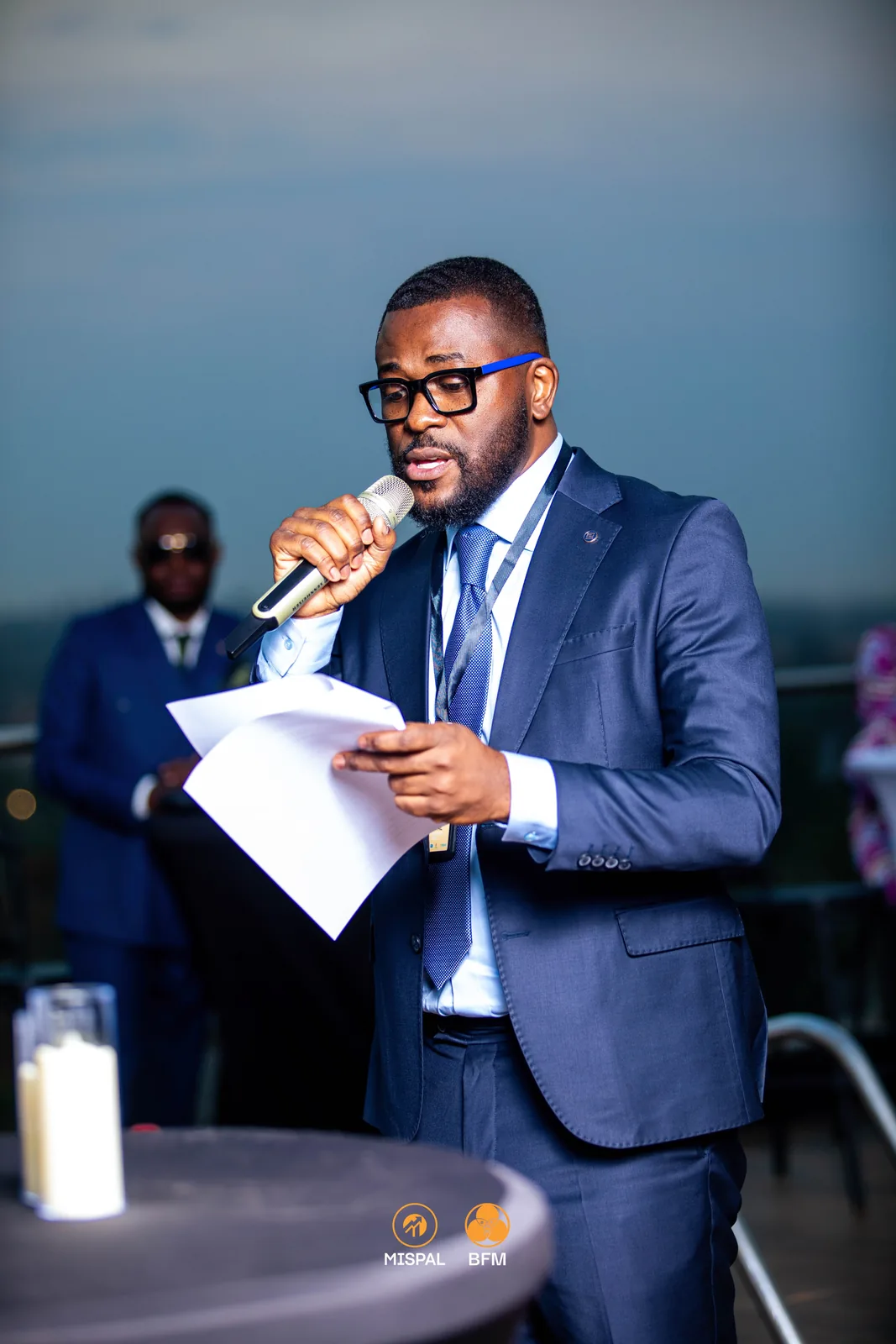 Speaker on stage during the MISPAL Pre-Summit 2026