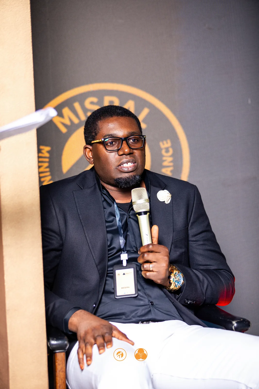 Speaker on stage during the MISPAL Pre-Summit 2026