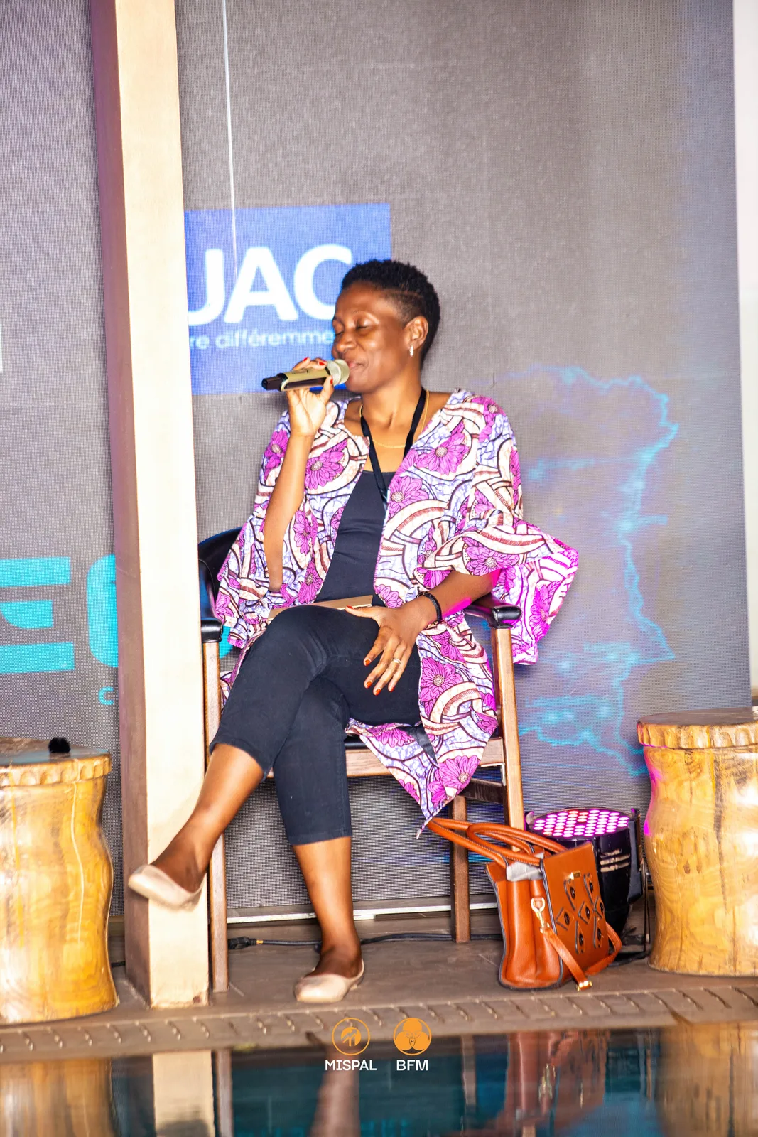 Speaker on stage during the MISPAL Pre-Summit 2026