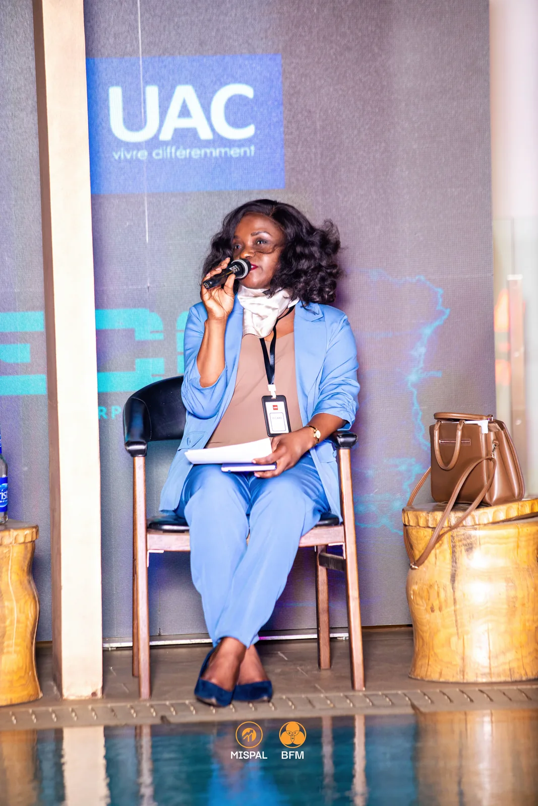 Speaker on stage during the MISPAL Pre-Summit 2026